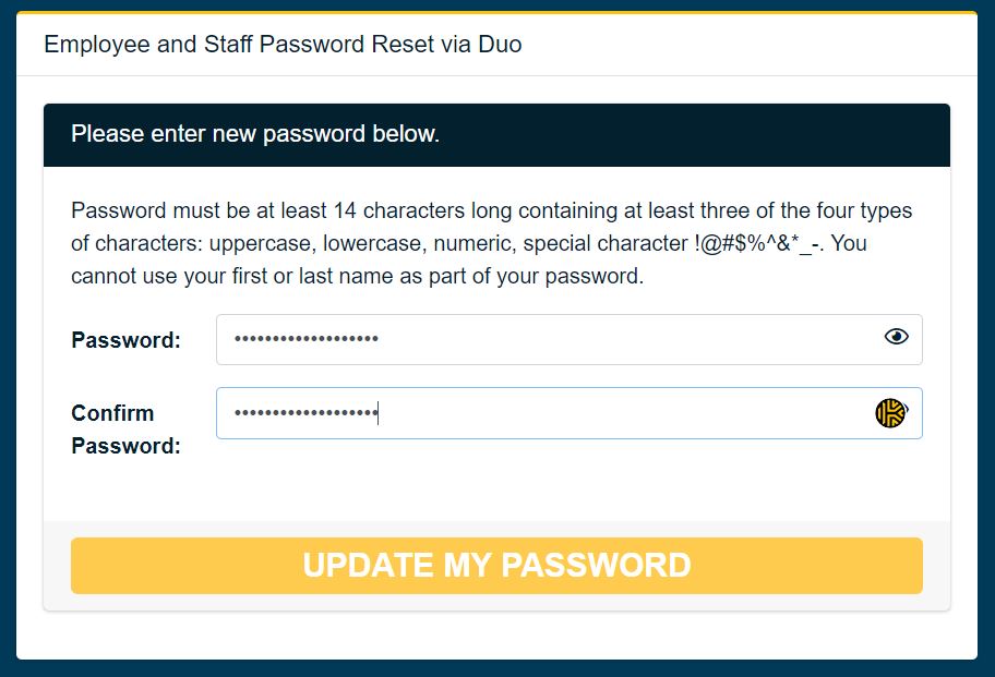 Submit Password Reset via Email or Text Message Form