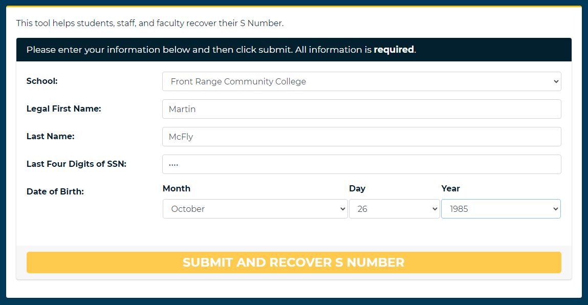 Forgot password